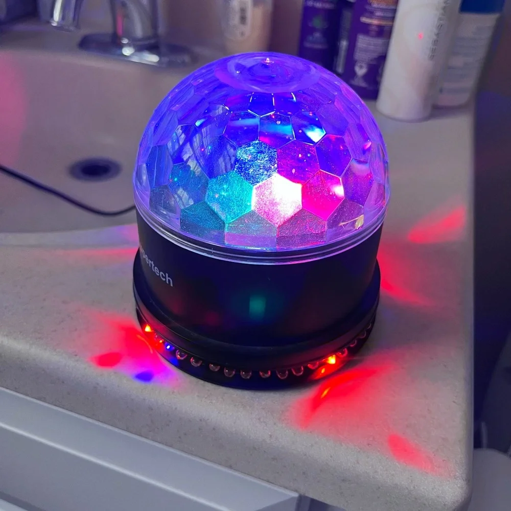 Supertech Black Crystal Dome Light